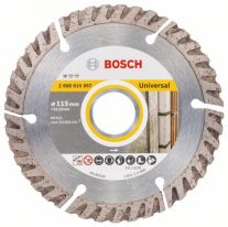Disc diamantat universal Bosch 2608615057, segmentat, 115x22.2x10 mm